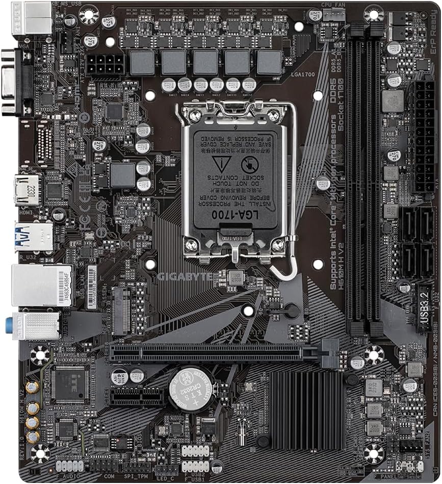 Gigabyte Motherboard H610m h V2 Ddr5 Gigabyte Motherboard H610m h V2 Ddr5